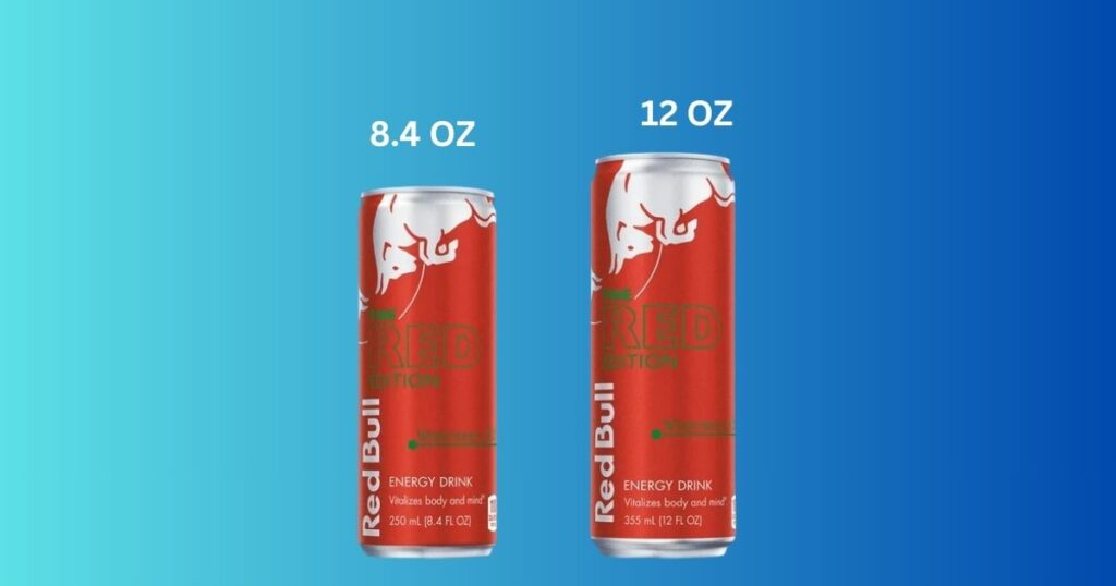 Red Bull Can Size