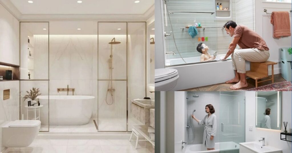 Bathtub Shower