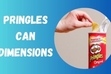 Pringles Can Dimensions