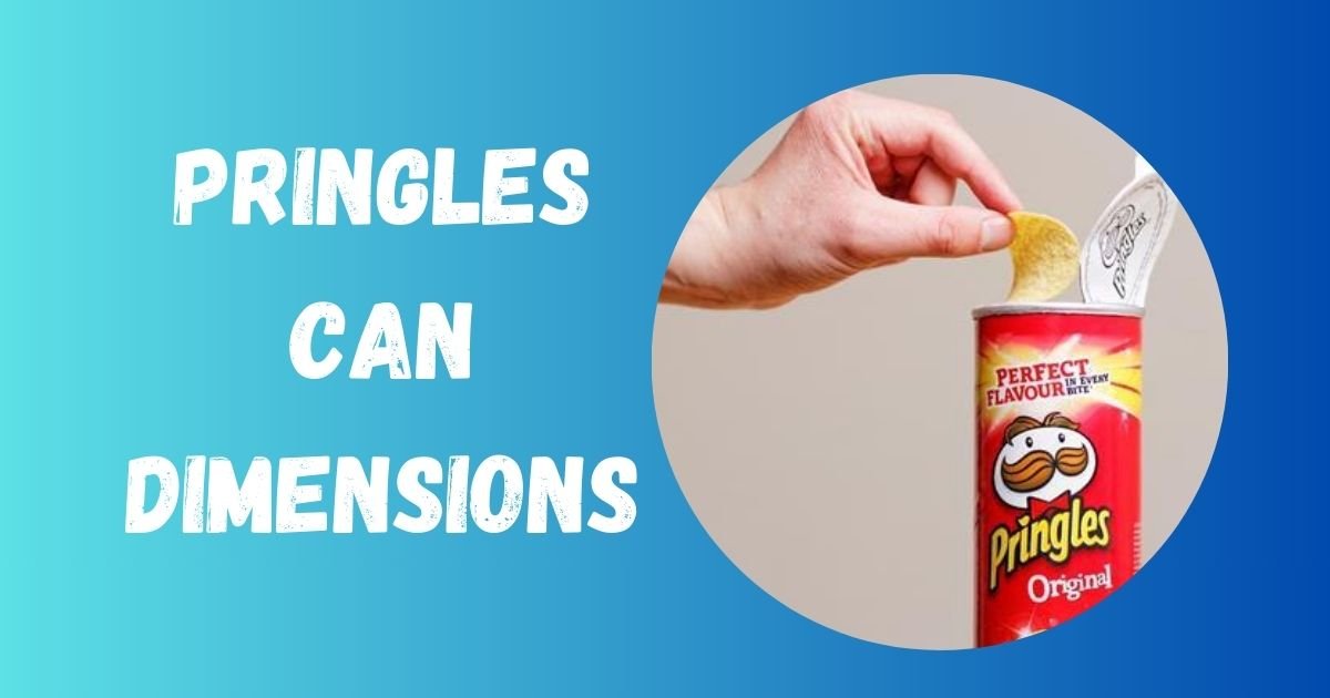 Pringles Can Dimensions
